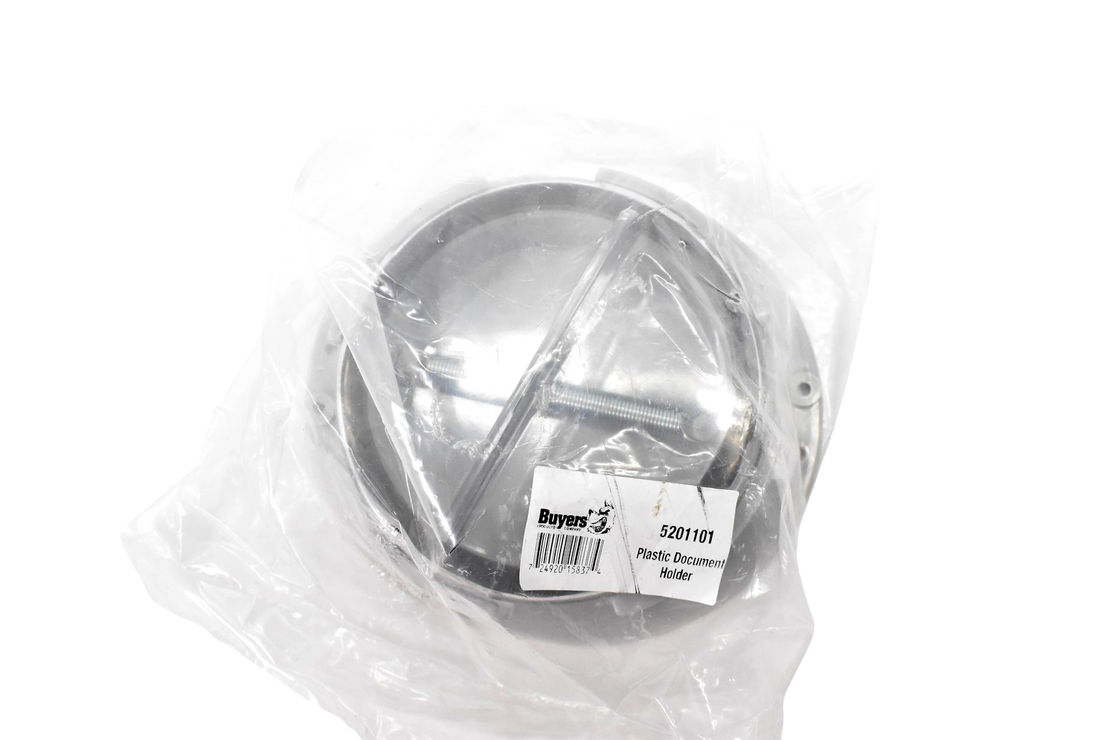 Buyers Products Plastic Document Holder 5201101 Round Container Truck Trailer