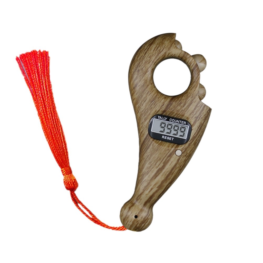 Rotating Prayer Beads Islamic Muslim Eid Gifts +Led Digital Counter B 1 PCS V1J7
