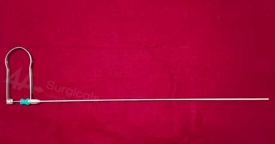 4A PCNL U HANDLE TRIPRONG GRASPER FORCEP 7fr/38cm + SINGLE CHANNEL BRIDGE