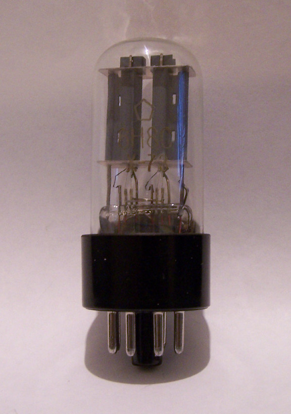 NOS Novosibirsk Russian NOS 6H8C 6SN7  Tube