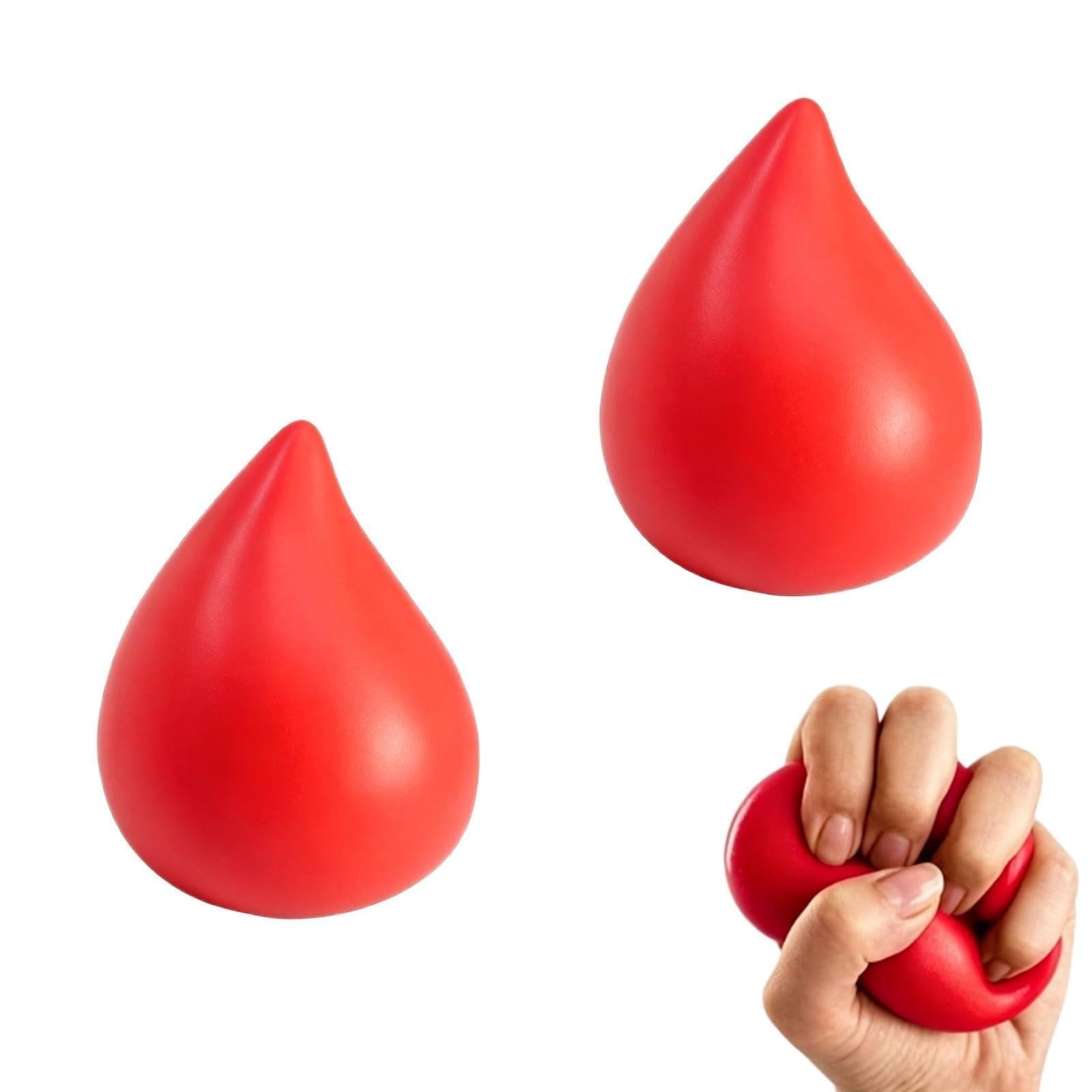 Squeeze Ball for Donating Blood, Hand Strength, Relief Anxiety Stress Ball, E...