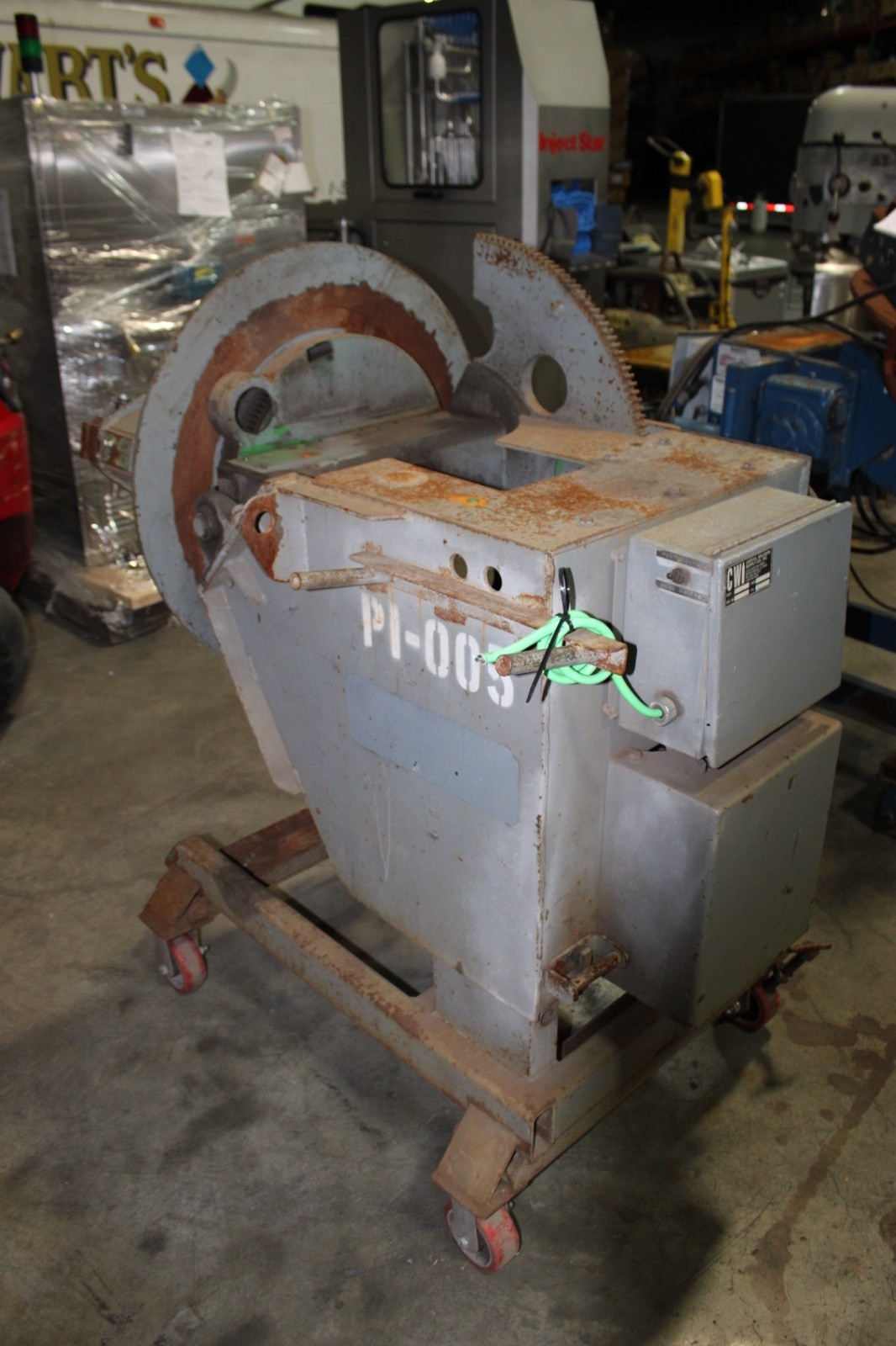 CW CAPITAL 2000IB Welding Positioner Turntable