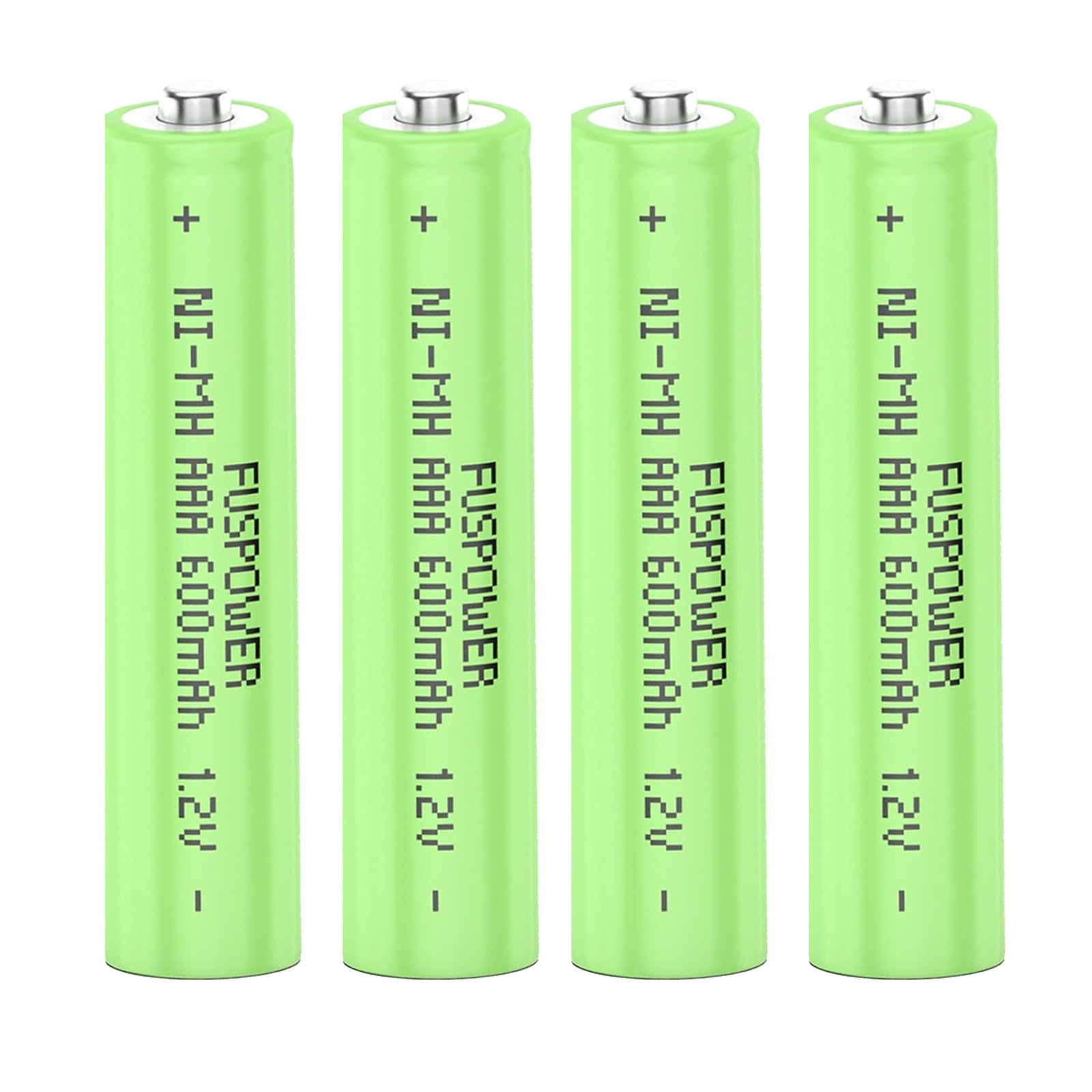 4Pcs 1.2V AAA NI-MH Rechargeable Battery 1.2V 600mAh 3A Batteries PKCELL US