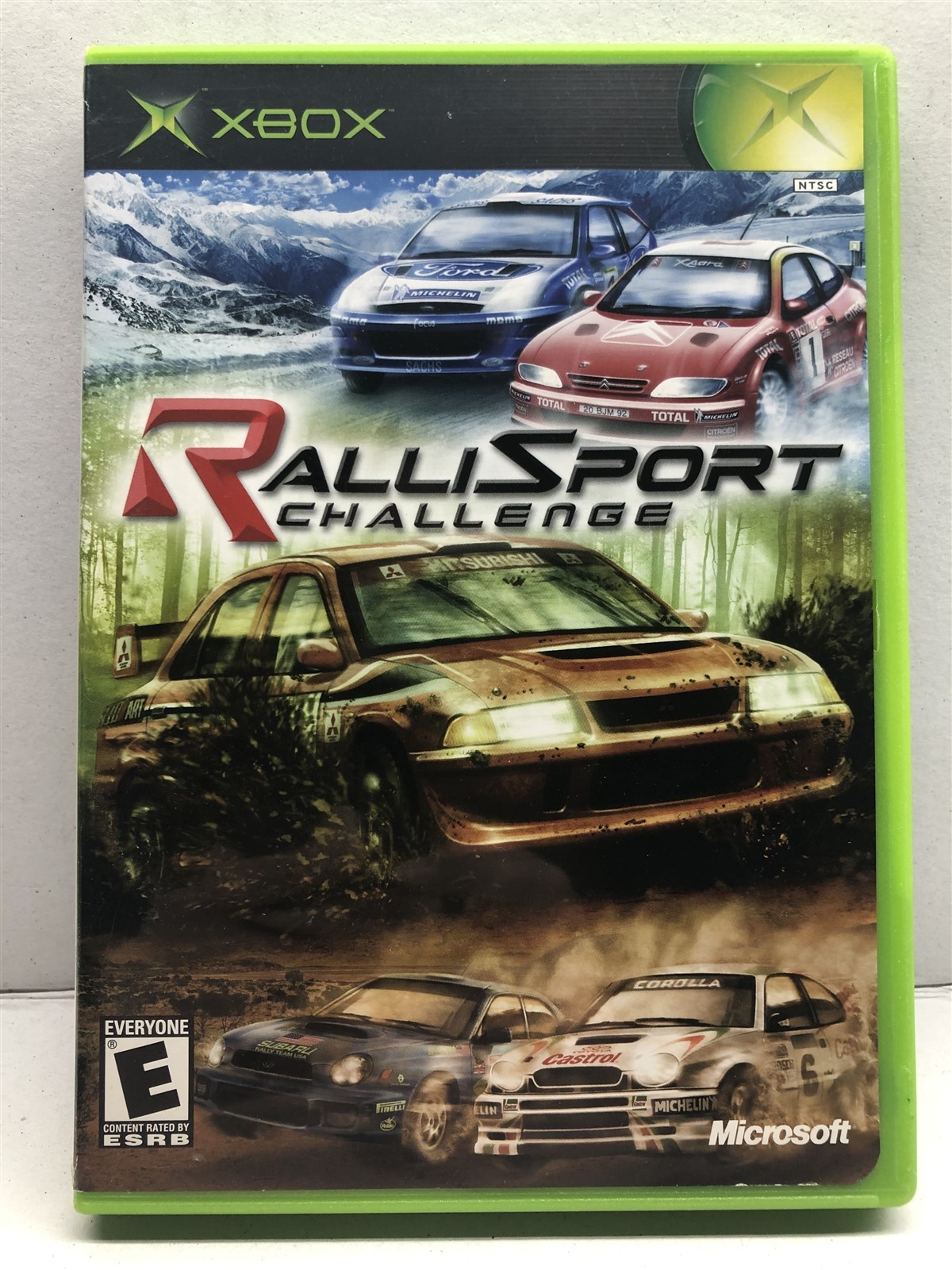 RalliSport Challenge (Microsoft Xbox, 2002) Complete w/ manual - Tested Working