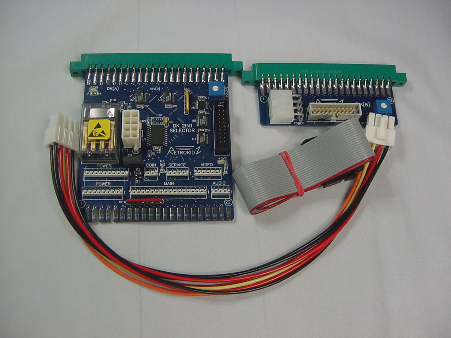 Donkey Kong 2 in 1 Switcher PCB for Arcade Game  Made in USA Lifetime Warranty