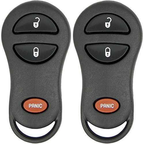 Replacement for New Keyless Entry 3 Button Remote Car Key Fob for Vehicles