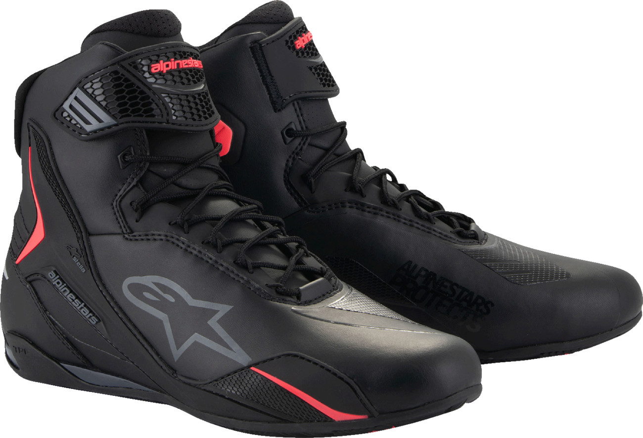 ALPINESTARS Stella Faster-4 Shoes - Black/Pink - US For 5 2510625-1839-5