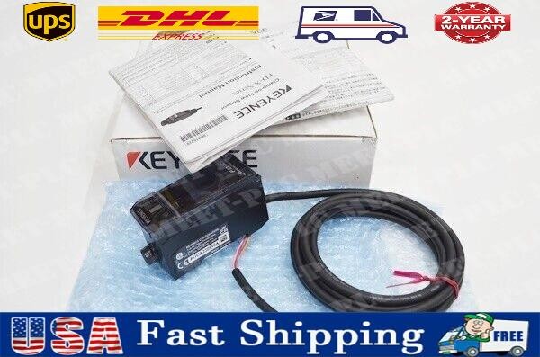 Keyence FD-XA1 Clamp-On Type Flow Sensor FD-X Series Controller Tested & Working
