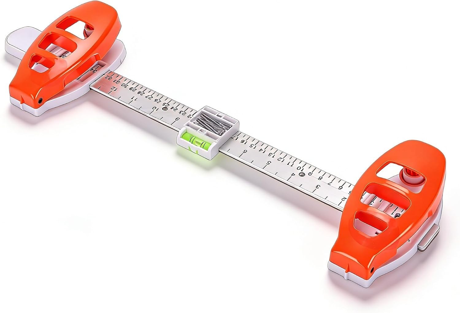 Picture Hanging Level Tool – Frame Hook Marker w/ Built-In Bubble Level ABS