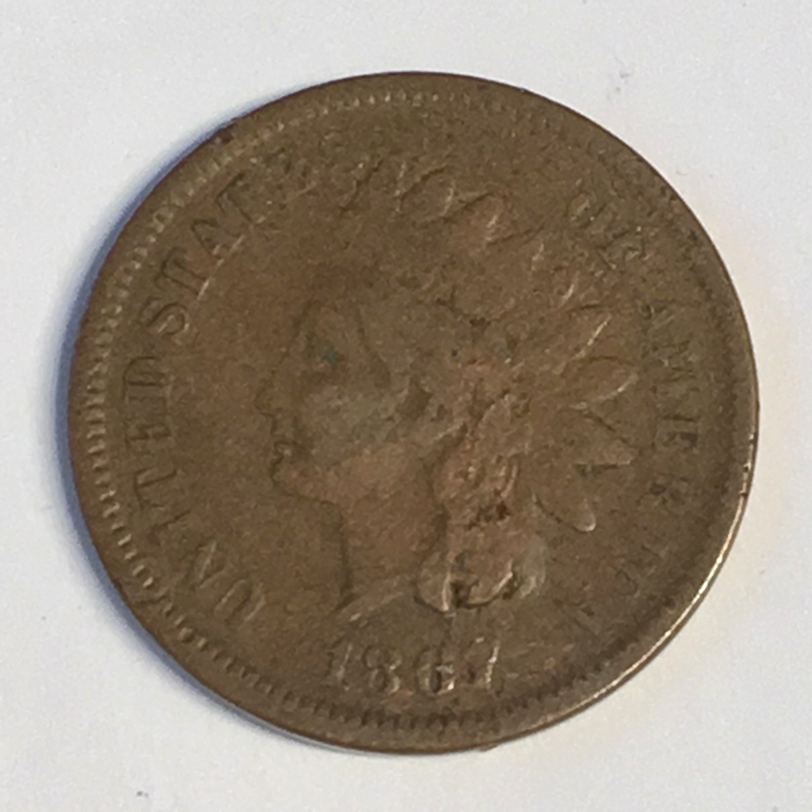 1867 Indian Cent - High Quality Scans #C648