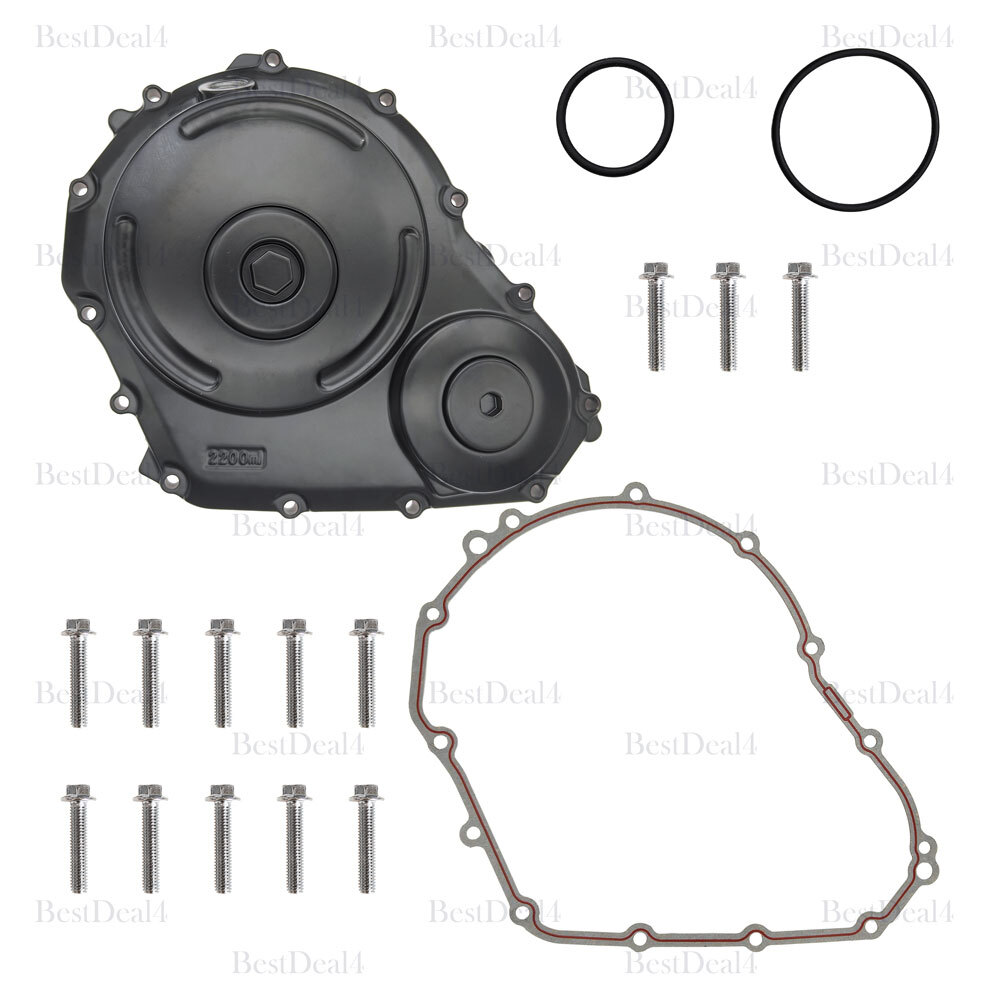 1X Aluminum Engine Crankcase Stator Clutch Cover For Suzuki GSXR600 750 2006-22