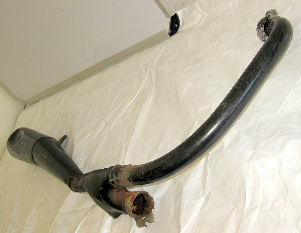 Suzuki 1983 - 85 GS550 ES GS 550 right Exhaust Header Muffler Pipe