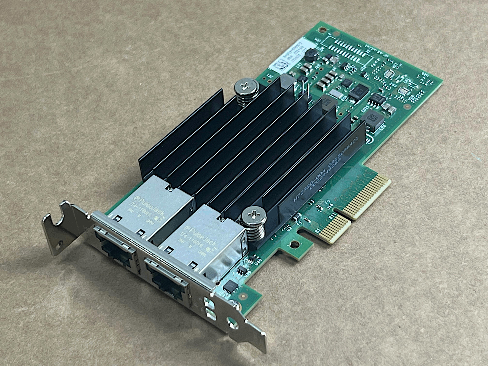 Dell Intel X550-T2 2-port 10GB RJ45 PCIe Ethernet Network Adapter - HWWN0 - LP