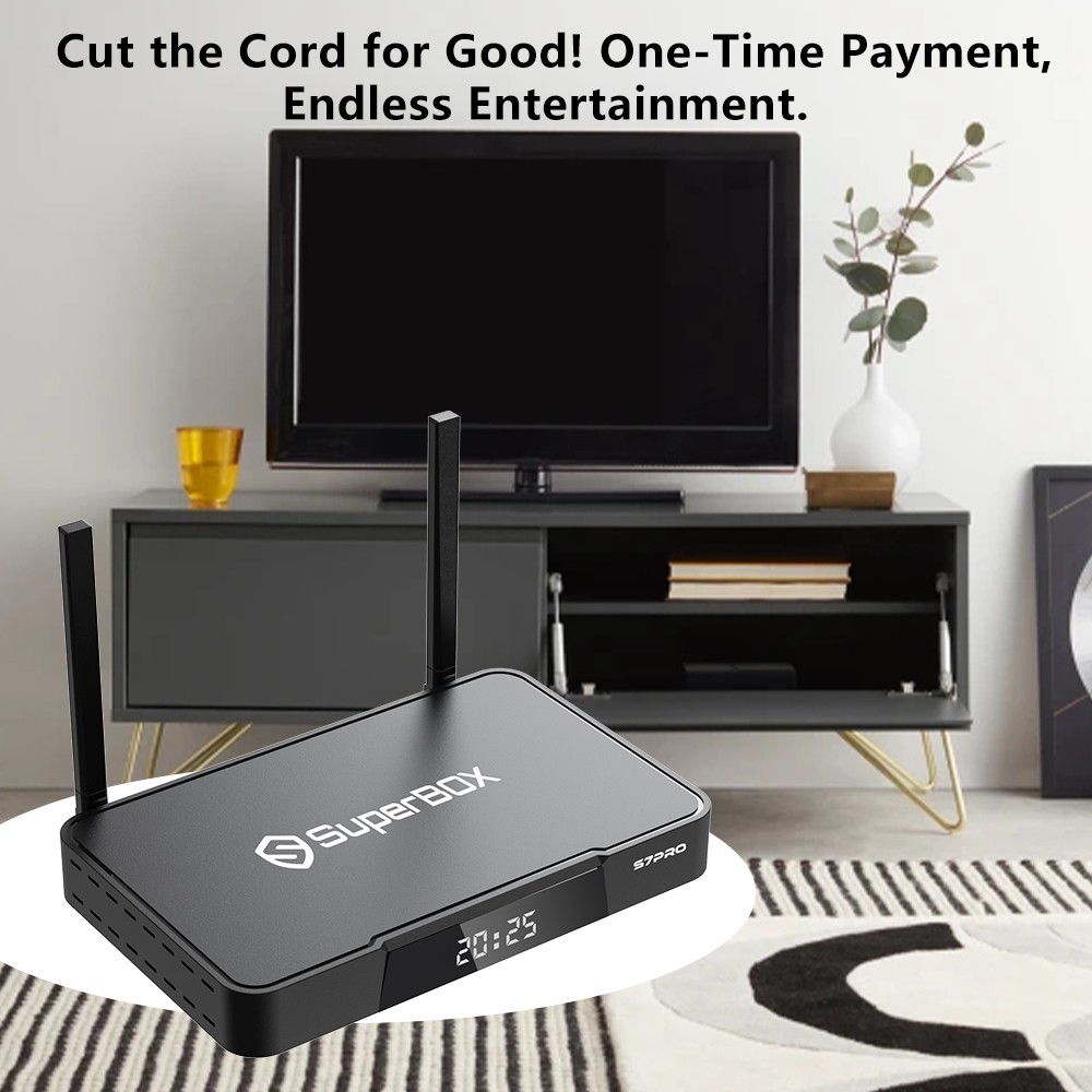 SuperBox S6 Pro 24/7 Lifetime Support - Authorized Distributor - Free Shipping