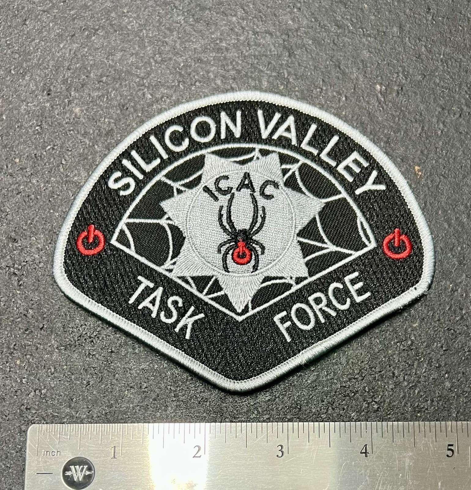San Jose Police CA Silicon Valley ICAC Task Force Collectible Patch ￼