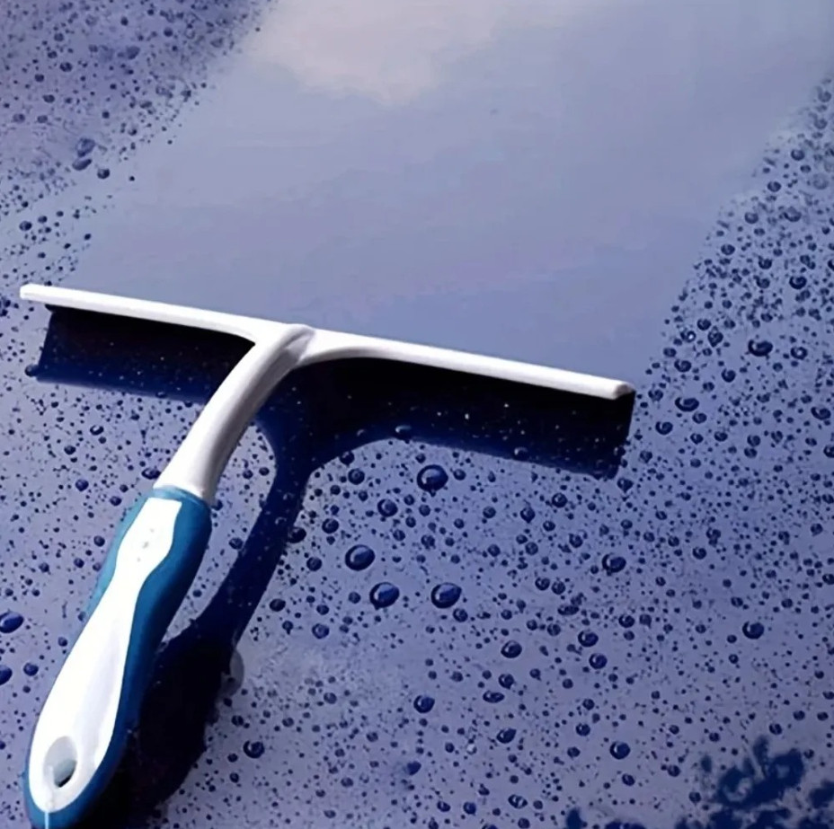 T-Style Car Snow Scraper Squeegee for Front & Rear Windshield Ice Removal