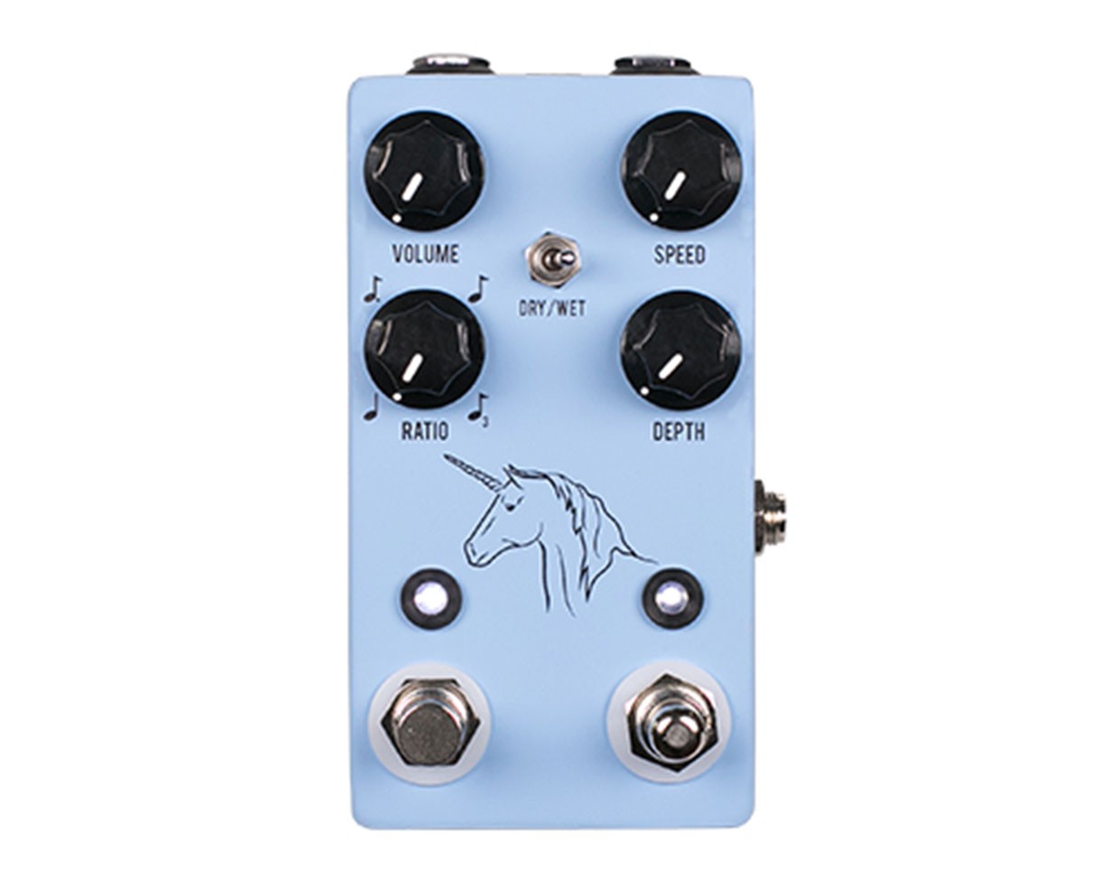JHS Unicorn V2 Univibe w/ Tap Tempo Guitar Pedal - Open Box