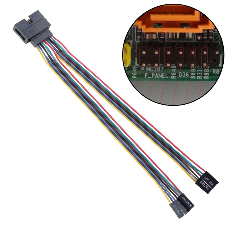 Super Micro Computer Front Panel Power Adaper Server Switches Adapter Extension