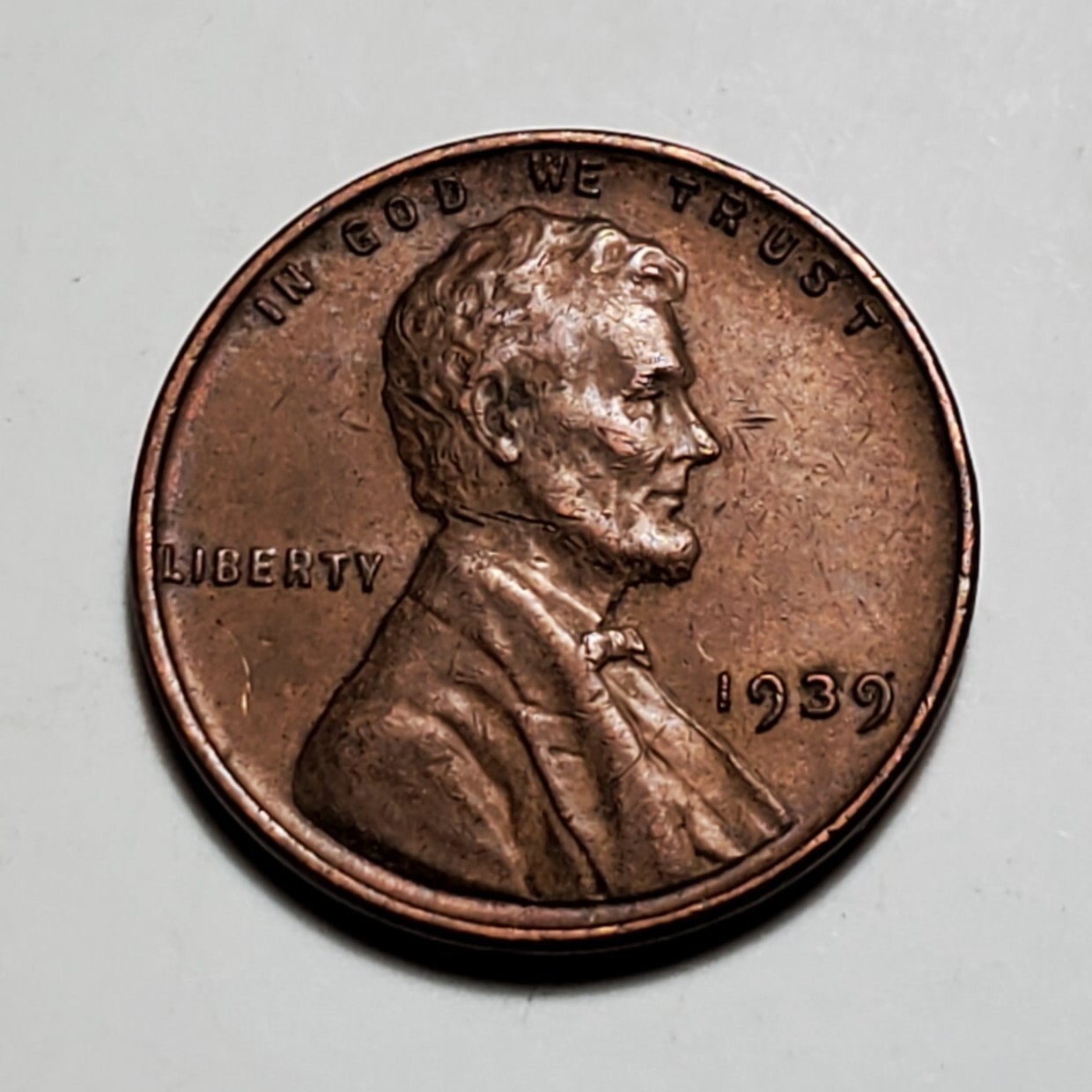 1939 P LINCOLN WHEAT PENNY #C5750