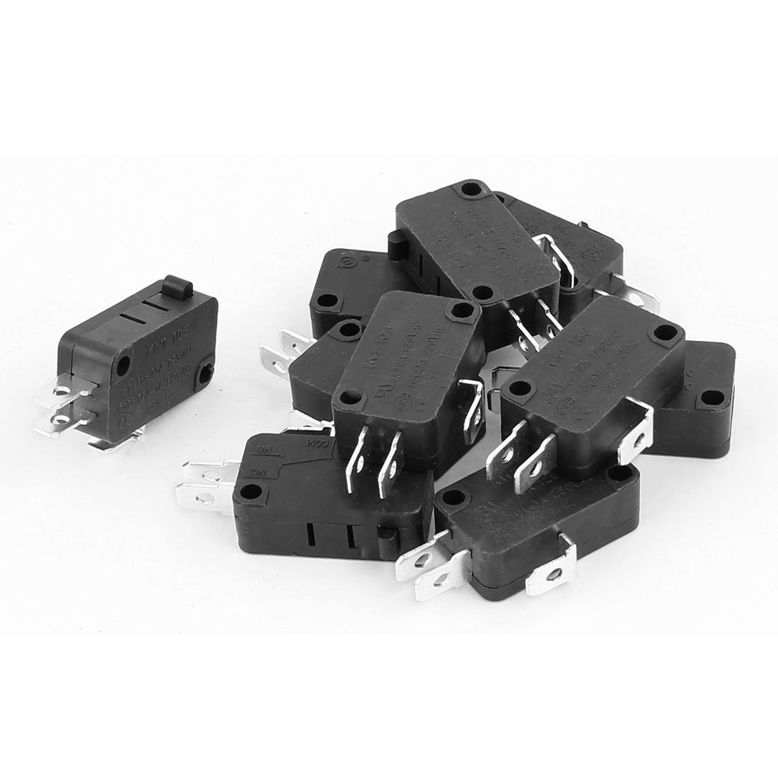 50Pcs Push Button KW1-103 3-Pin Microswitch SPDT 16A Micro Switch