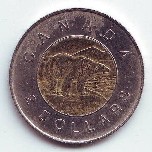 CANADA - 2 Dollars - Elizabeth II 1996 - Bimetallic • 7.3 g • ⌀ 28 mm