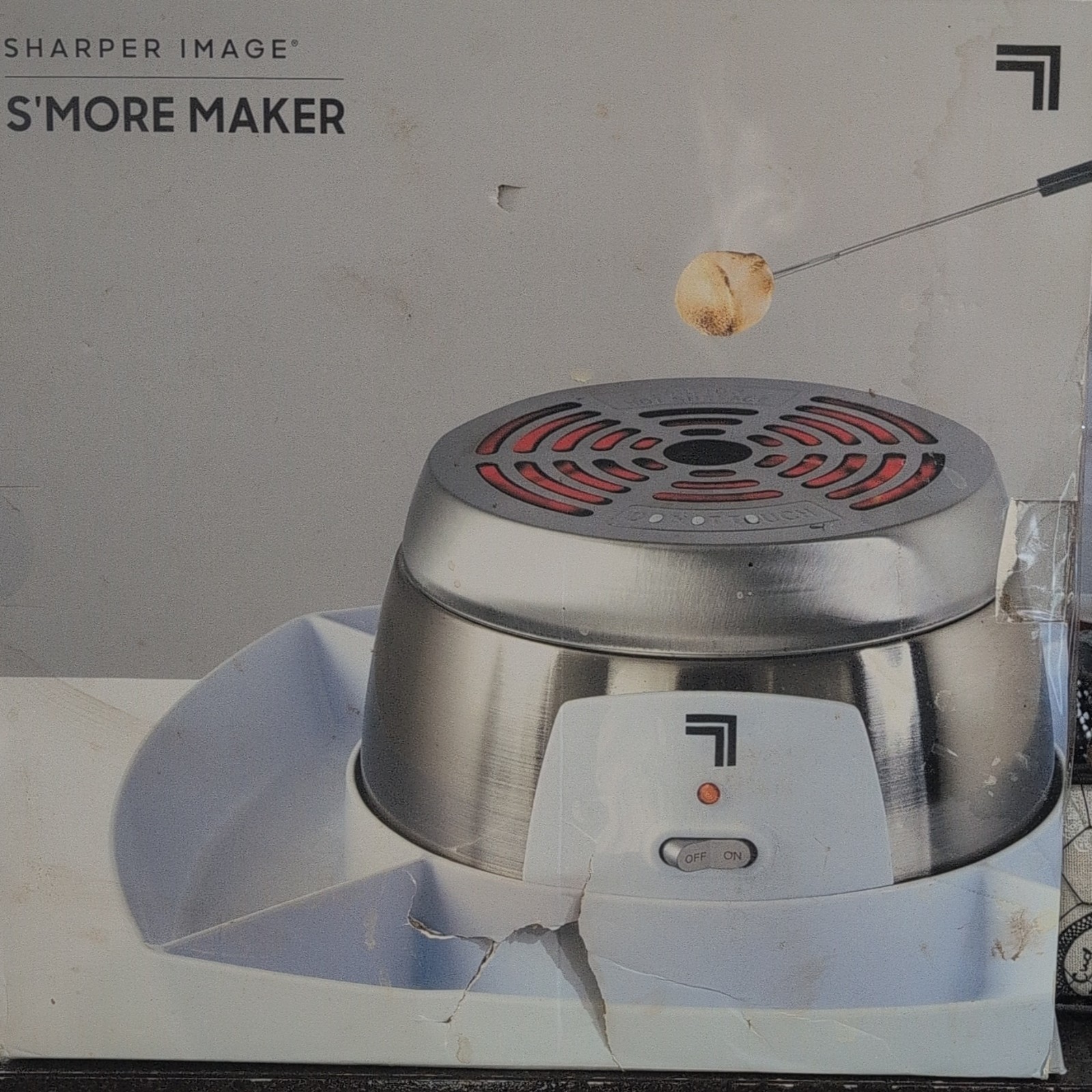 Sharper Image S'more Maker Electric Plug-In Indoor Roaster
