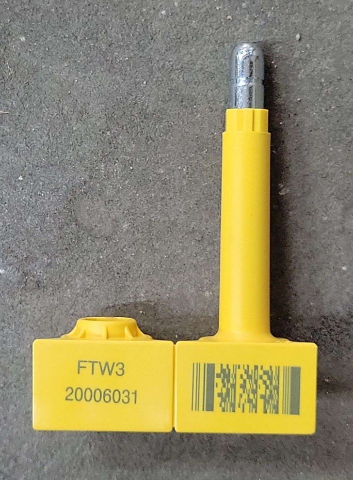 200 Piece SnapTracker Security Trailer Container Bolt Seal Yellow Serialized