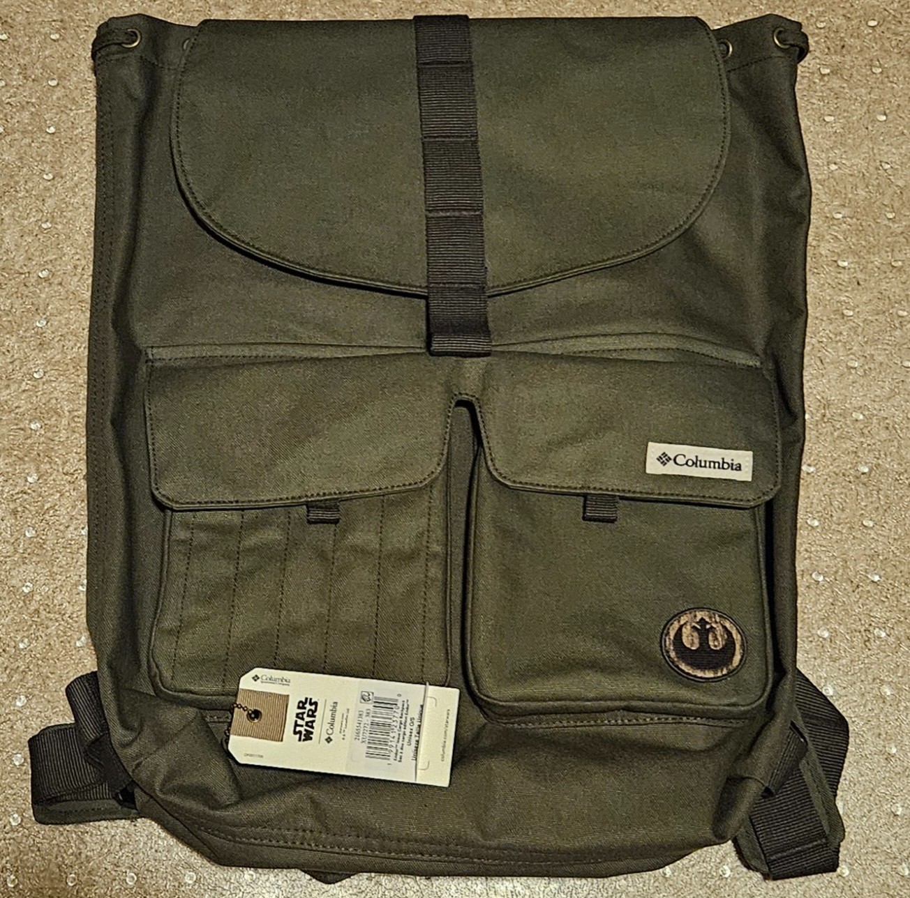 Columbia Star Wars Endor Issue Cargo Backpack NEW In Hand Ready to Ship!