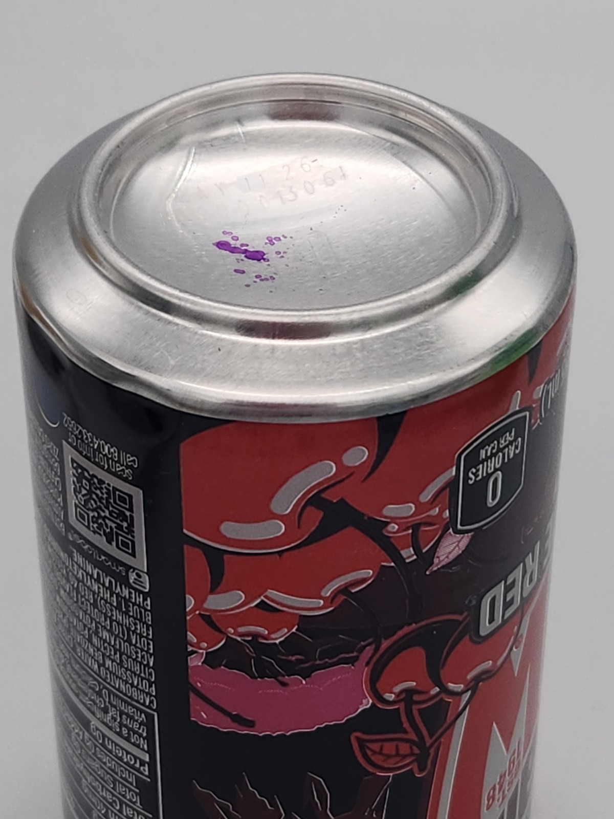 2025 New Full Mountain Dew Code Red Zero Sugar Mtn Dew Can