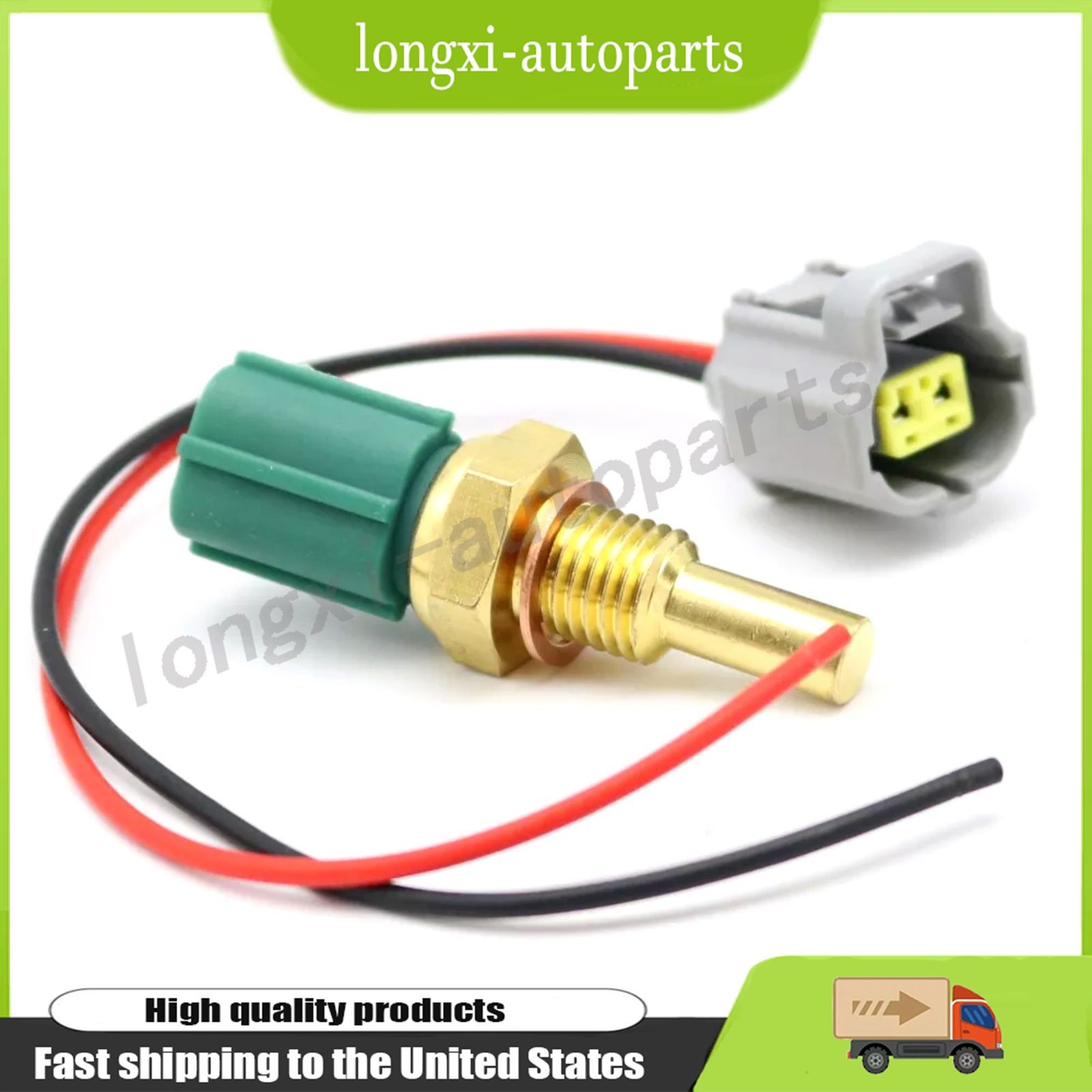 Engine Coolant Temperature Sensor&Connector For Toyota Lexus Mazda Camry Corolla