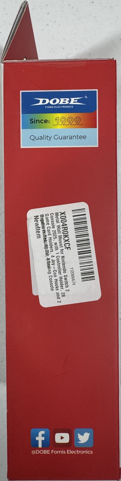 🍀 NIB DOBE Wall Mount Bundle for Nintendo Switch, OLED & Switch 2 - Console 🍀
