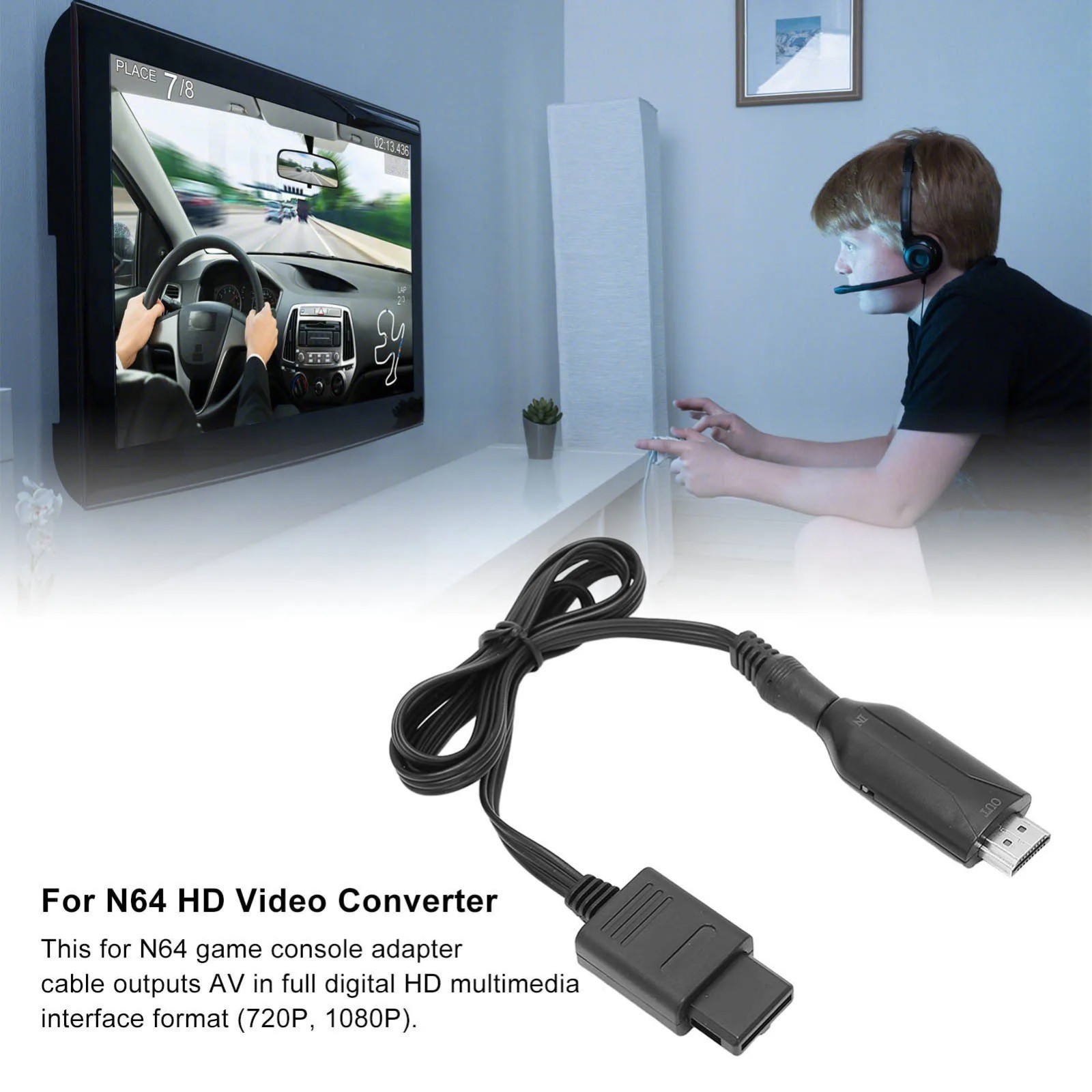 N64 / SNES / NGC to HDMI Converter Bring your classic gaming consoles back