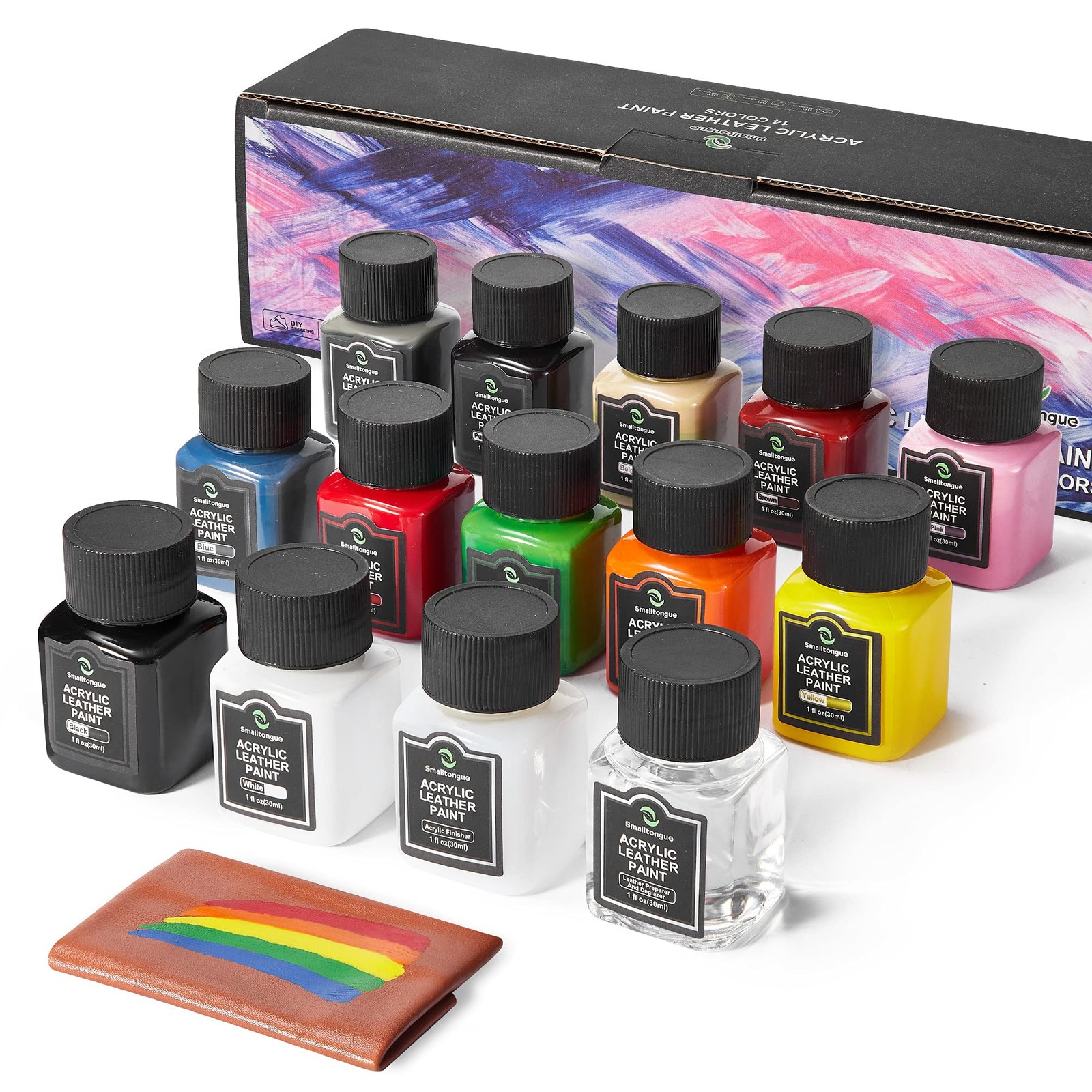 Smalltongue 14 Original Colors Acrylic 14 Colors, 14