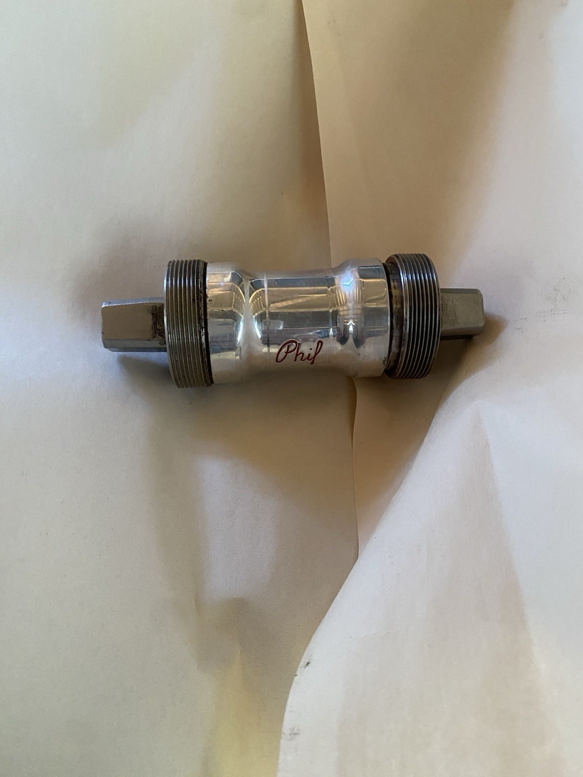 Phil Wood Bottom Bracket square Taper ISO 102mm x68mm Excellent Condition