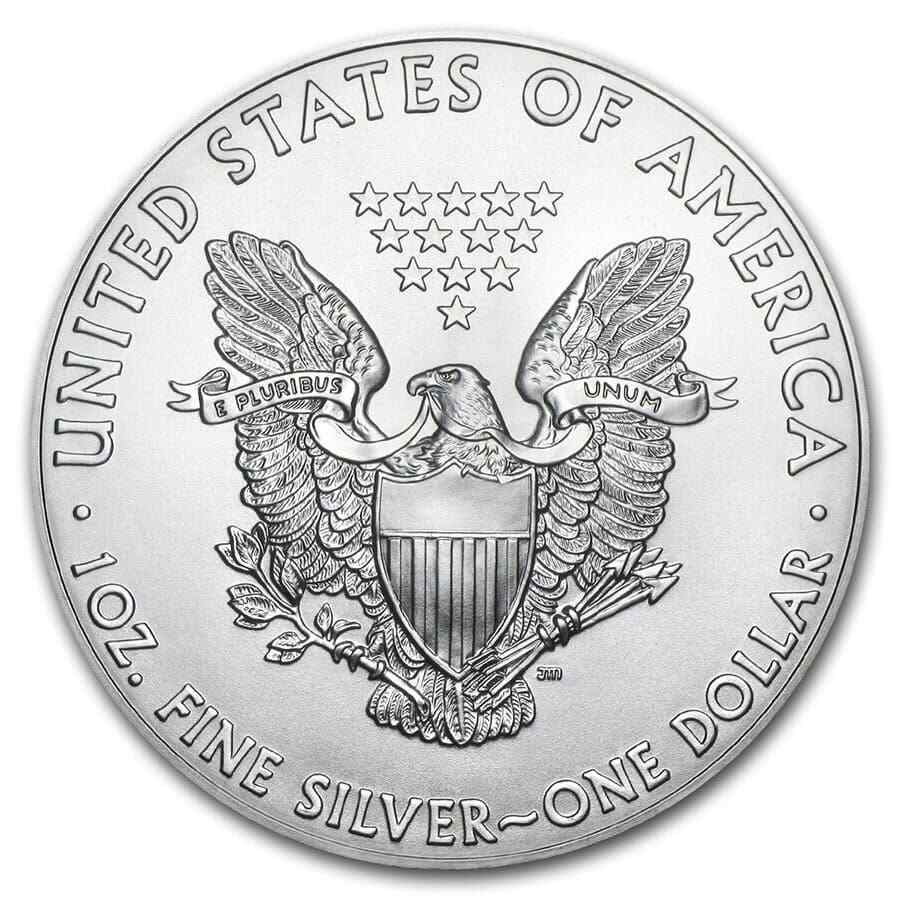 2019 1 oz Silver American Eagle BU - SKU#171421