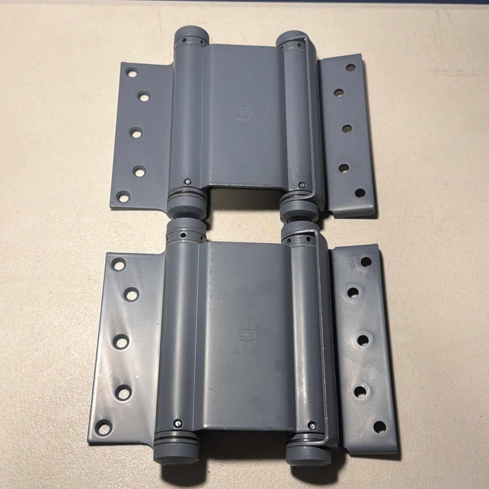 Bommer "3029-6-600" Double Acting Spring Hinge Full Mortise USP 6" NOS "TWO"