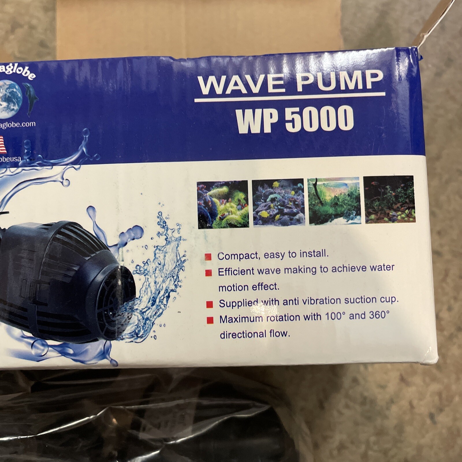 Aquaglobe Wave Aquarium Circulation Pump wp 5000