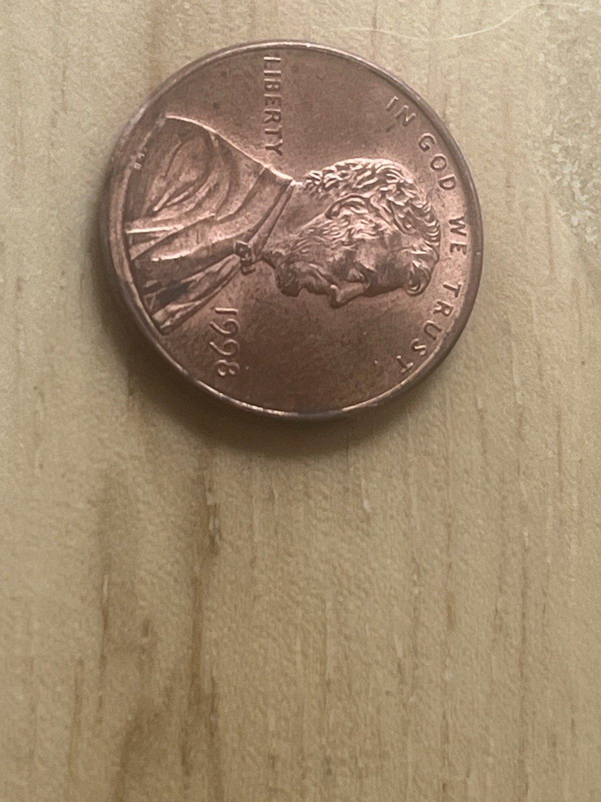 1998 Lincoln Penny No Mint Mark, Close AM *FREE SHIPPING*