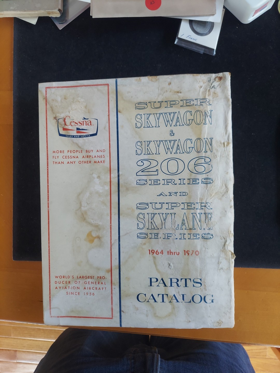 Cessna Super Wagon Spywagon 1964-1970 Parts Catalog