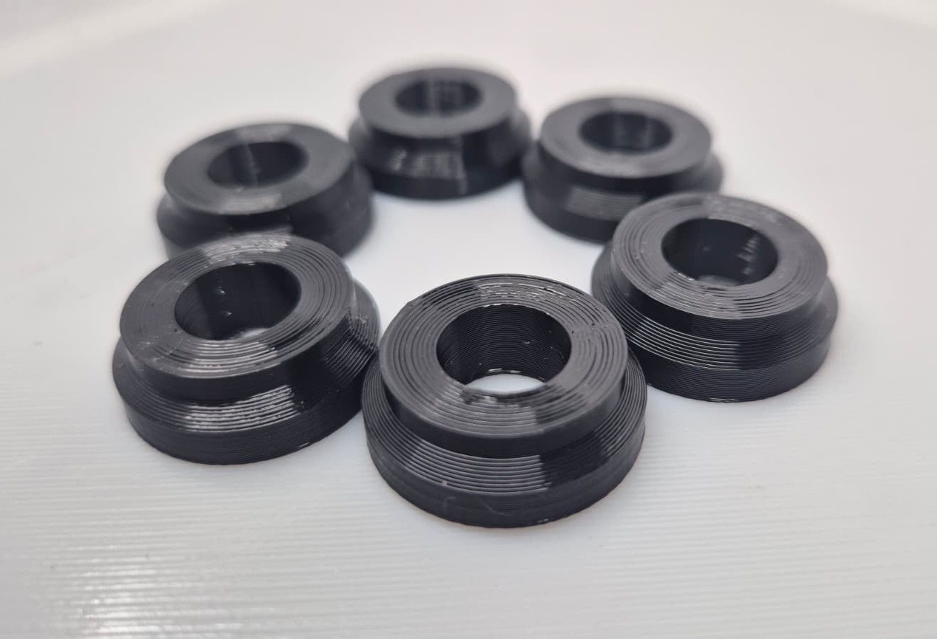 Damping Rubbers Timing Belt Cover - Opel C20XE / C20LET - 1 Set of 6