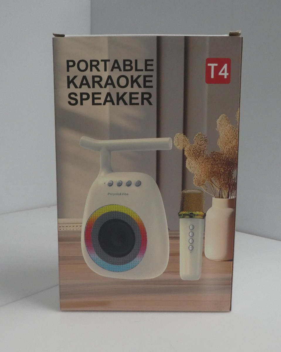 Portable Karaoke Speaker Black