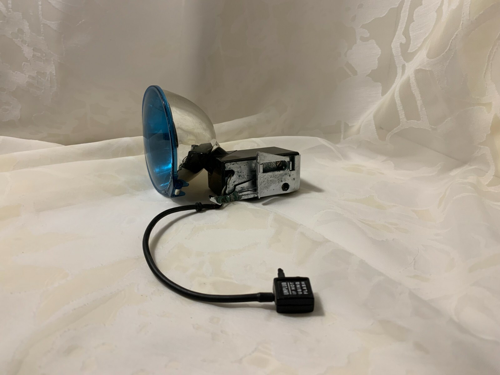 Polaroid Flash Model 268 Use Clear M3 Bulb Vintage