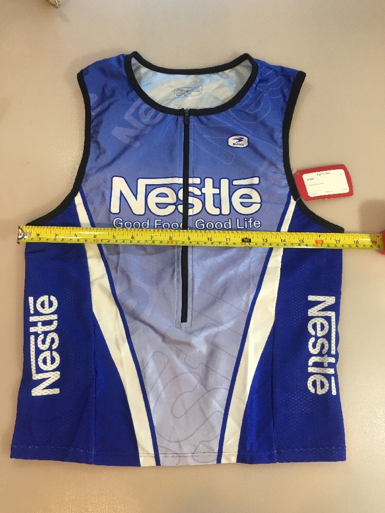 Sugoi Nestle Fuel Triathlon Tank Top Size Extra Large XL (5504)