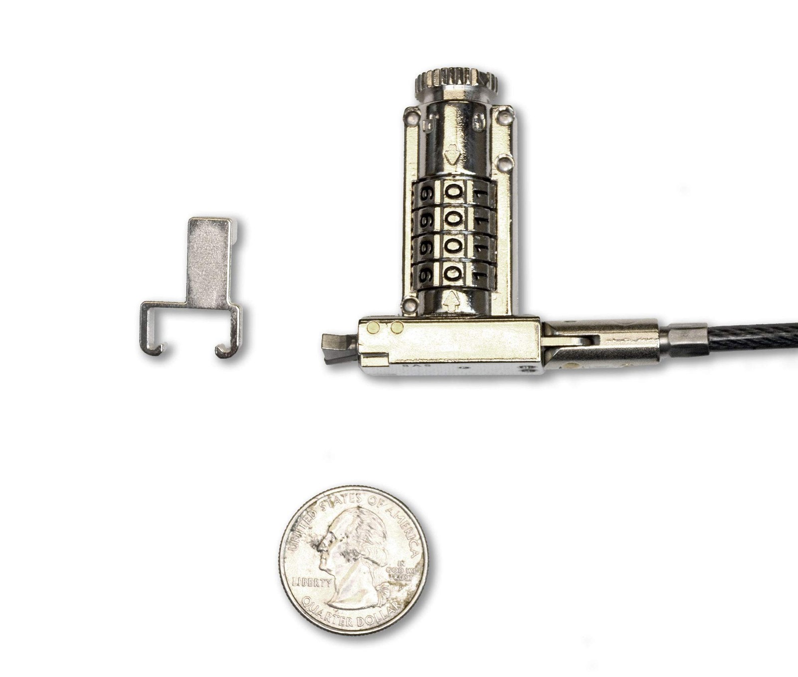 Tz07Tnr Compact Non Resettable Combination Wedge Lock By Noble Locks