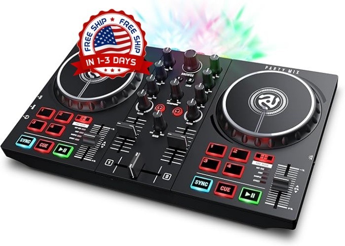Nezclador Para DJ Profesional Inteligente Calidad Superior Envio Gratis NUEVO US