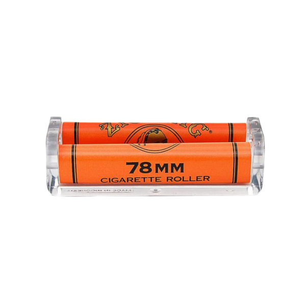😎X4 ZIG-ZAG 78 MM CIGARETTE ROLLERS ORANGE 👀✨4 PACKS