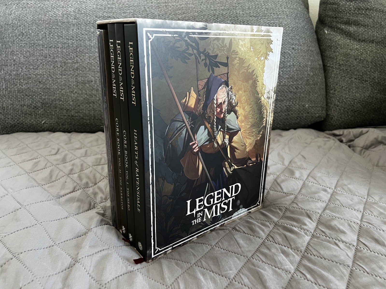 Legend in the Mist Ravenhome Slipcase Set; Son of Oak; 1st printing