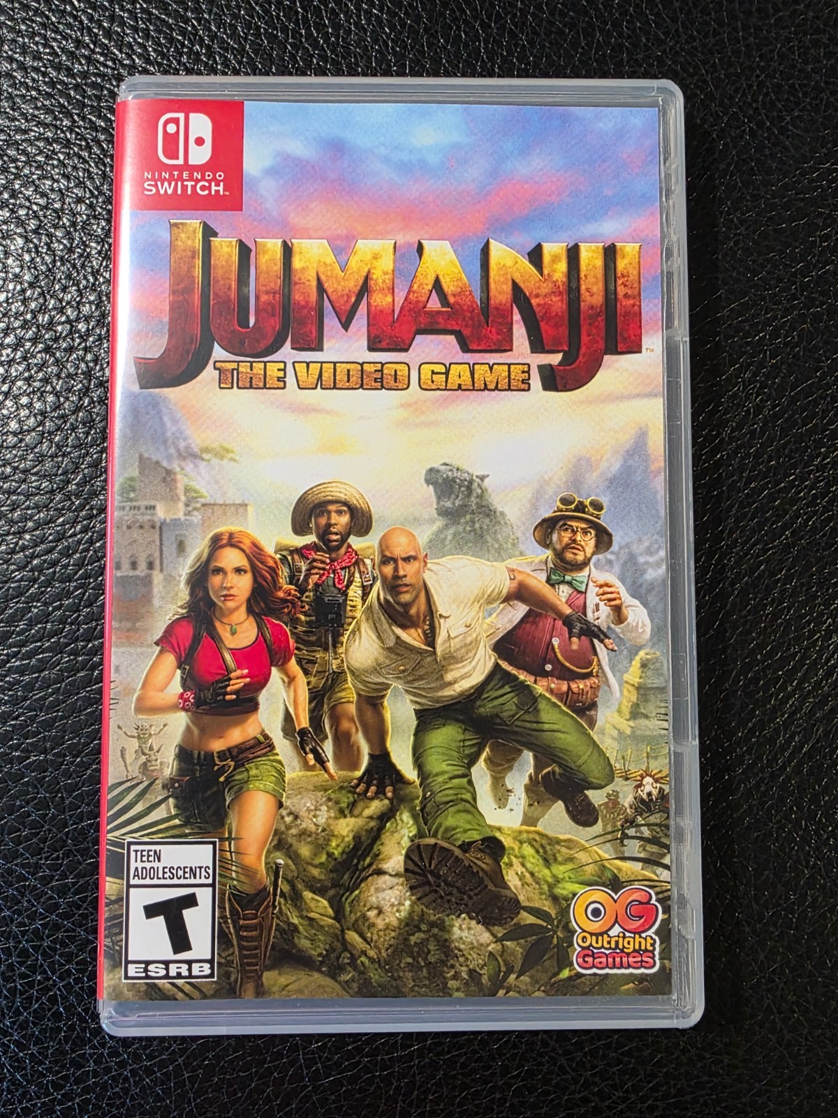 Replacement Case (NO GAME) Nintendo Switch JUMANJI The Video Game