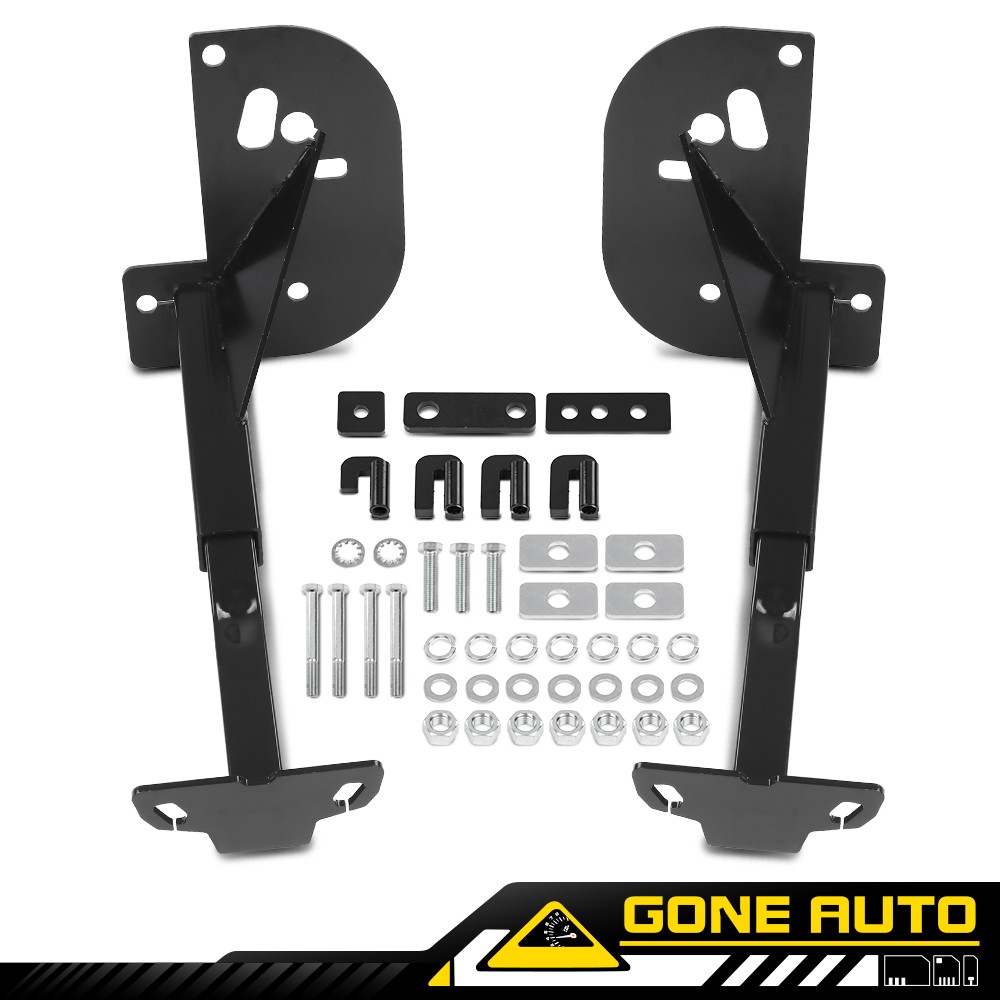 Fit For 2011-2016 Ford F-250 F-350 F-450 Super Duty Camper Tie Downs Bar Front