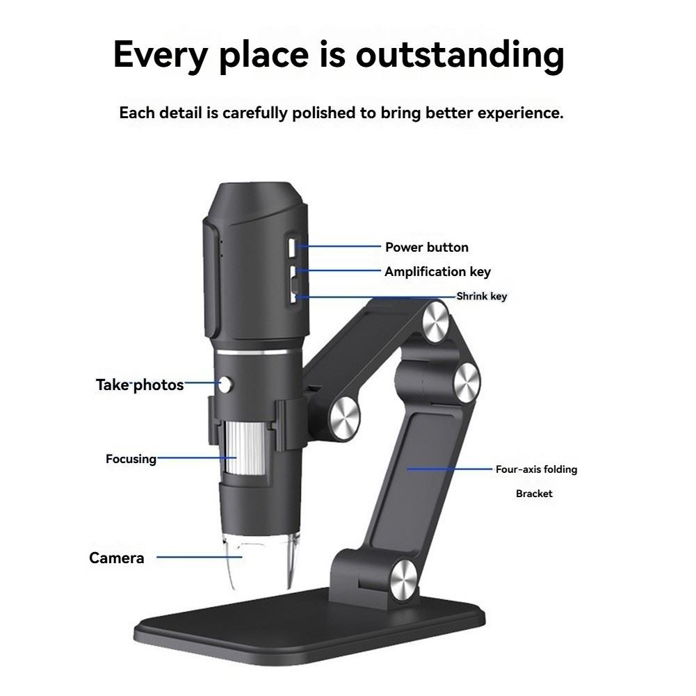 Wifi Digital Microscope 50X1600X Electronic Microscopes with